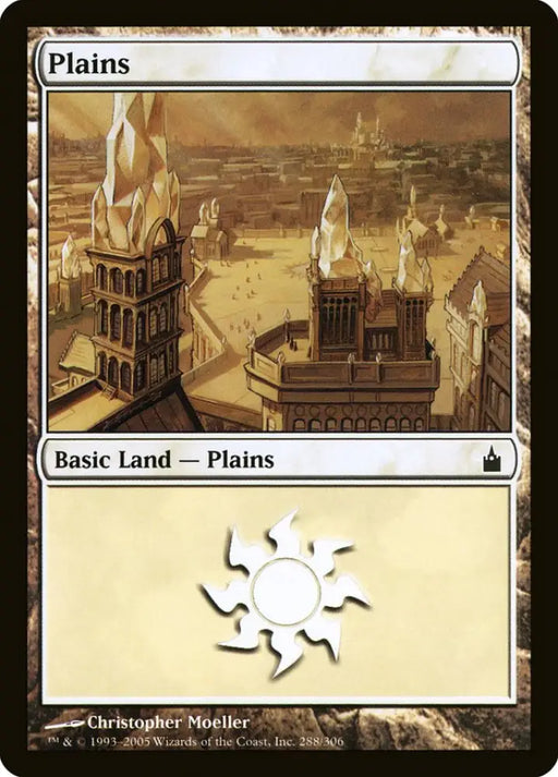 Plains (288) [Ravnica: City of Guilds] - MTG Single