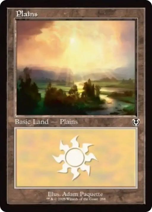 Plains (288) (Retro Frame) [Innistrad Remastered] - MTG Single