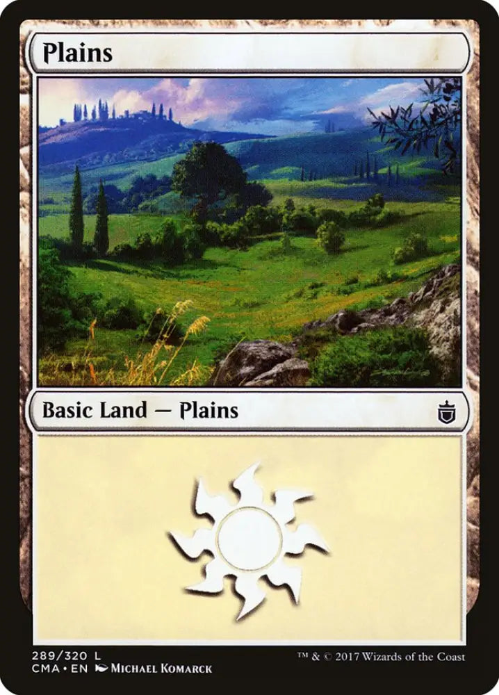 Plains (289) [Commander Anthology] - MTG Single