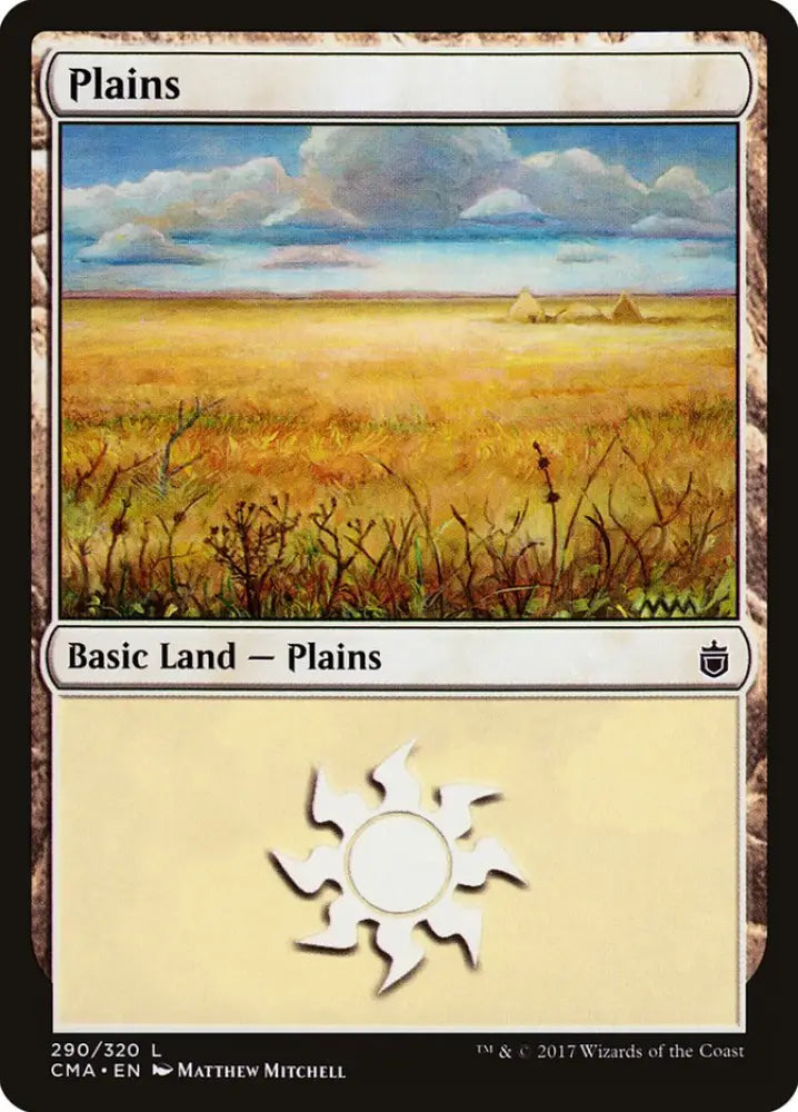 Plains (290) [Commander Anthology] - MTG Single