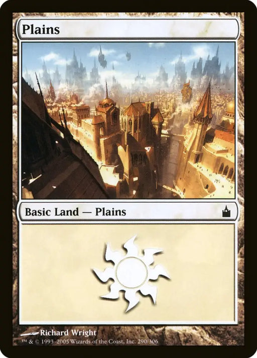 Plains (290) [Ravnica: City of Guilds] - MTG Single