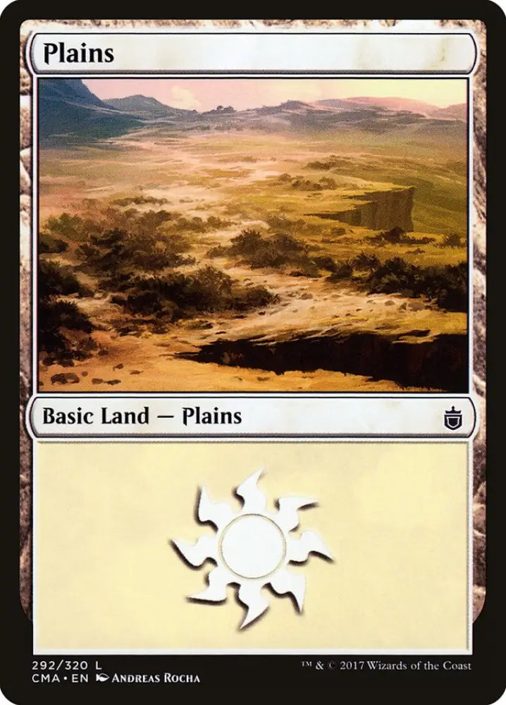 Plains (292) [Commander Anthology] - MTG Single