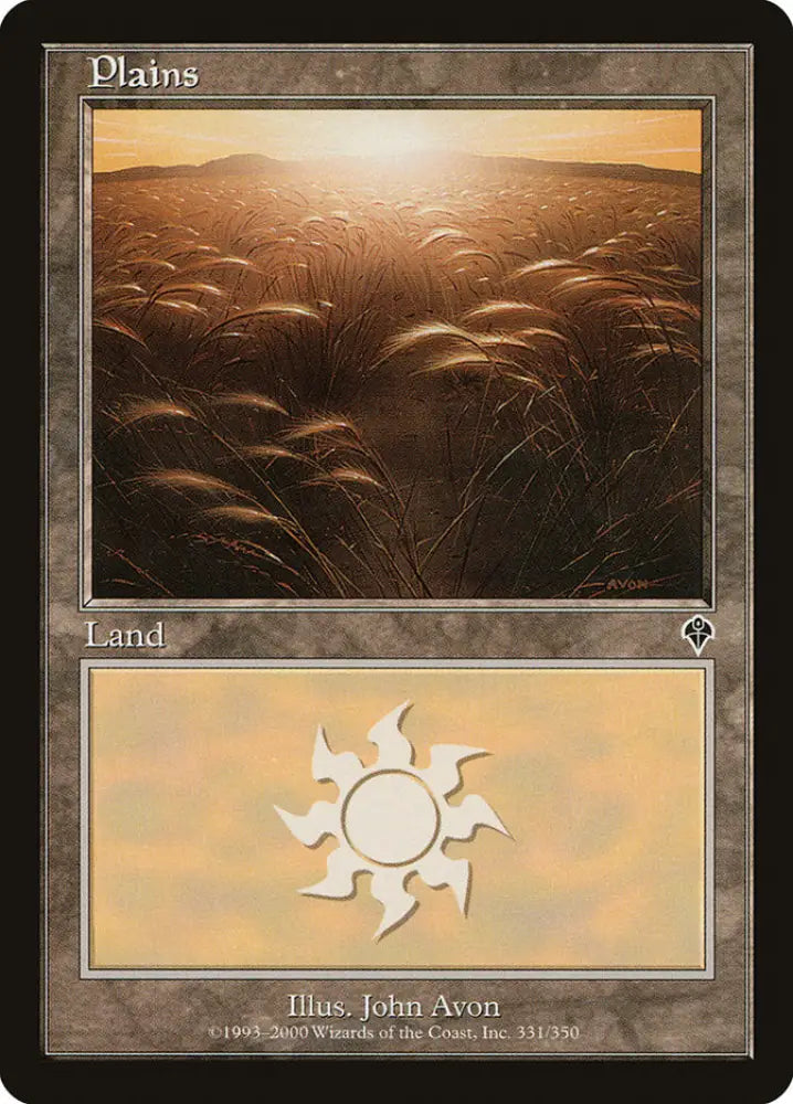 Plains (331) [Invasion] - MTG Single