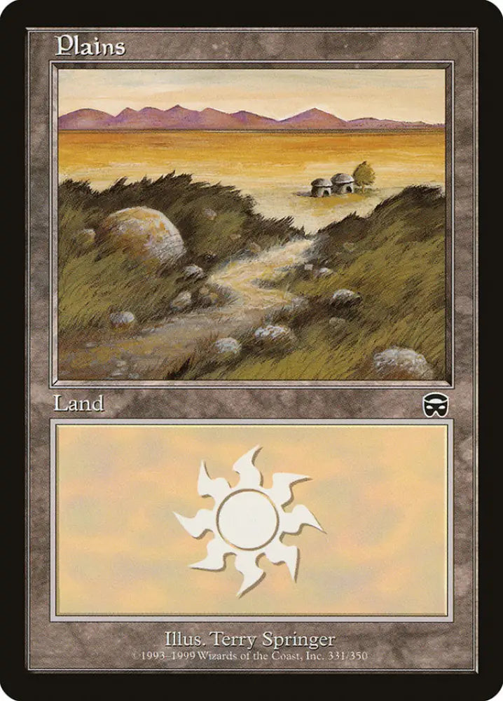 Plains (331) [Mercadian Masques] - MTG Single