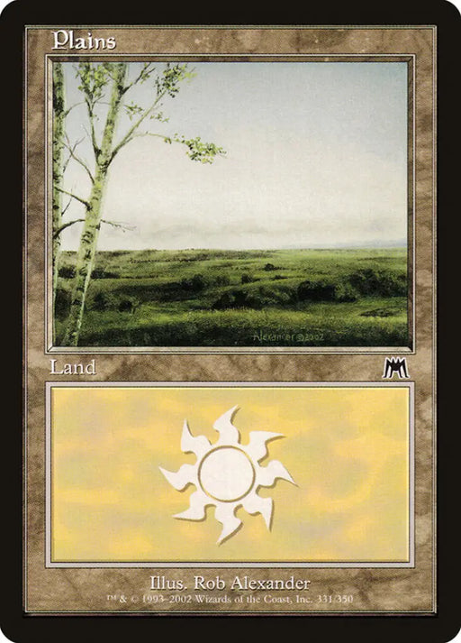 Plains (331) [Onslaught] - MTG Single