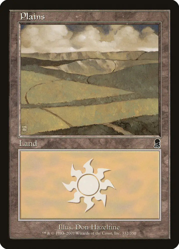 Plains (332) [Odyssey] - MTG Single