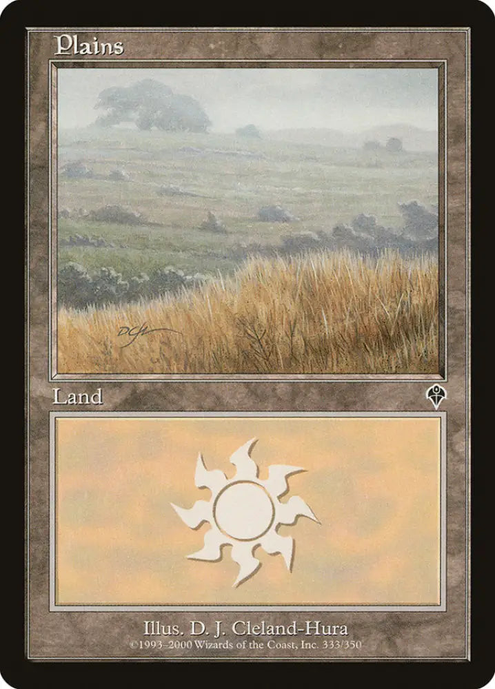 Plains (333) [Invasion] - MTG Single