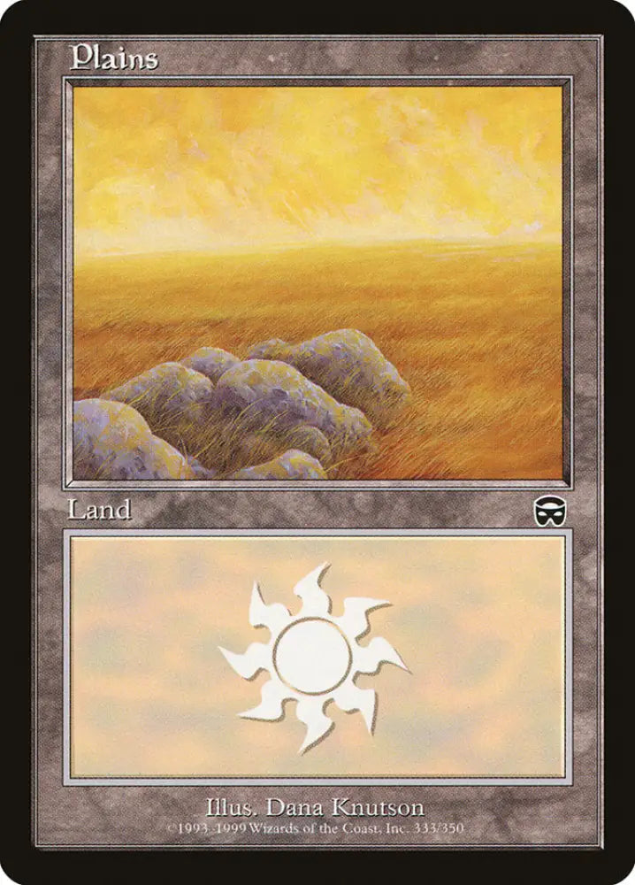 Plains (333) [Mercadian Masques] - MTG Single