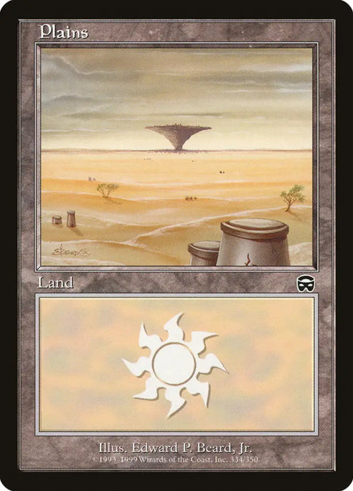 Plains (334) [Mercadian Masques] - MTG Single
