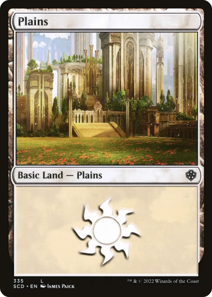 Plains (335) [Starter Commander Decks] - MTG Single