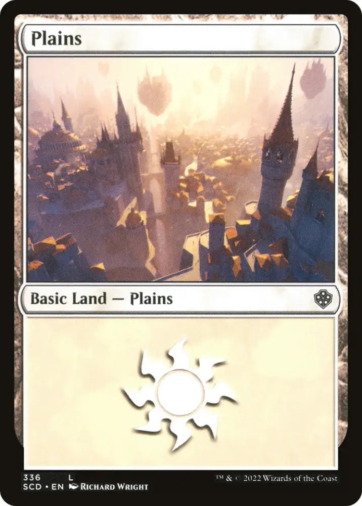 Plains (336) [Starter Commander Decks] - MTG Single