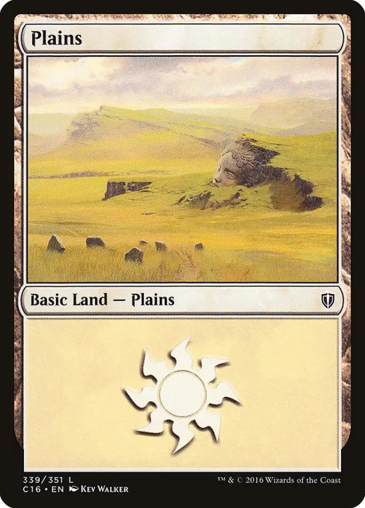 Plains (339) [Commander 2016] - MTG Single