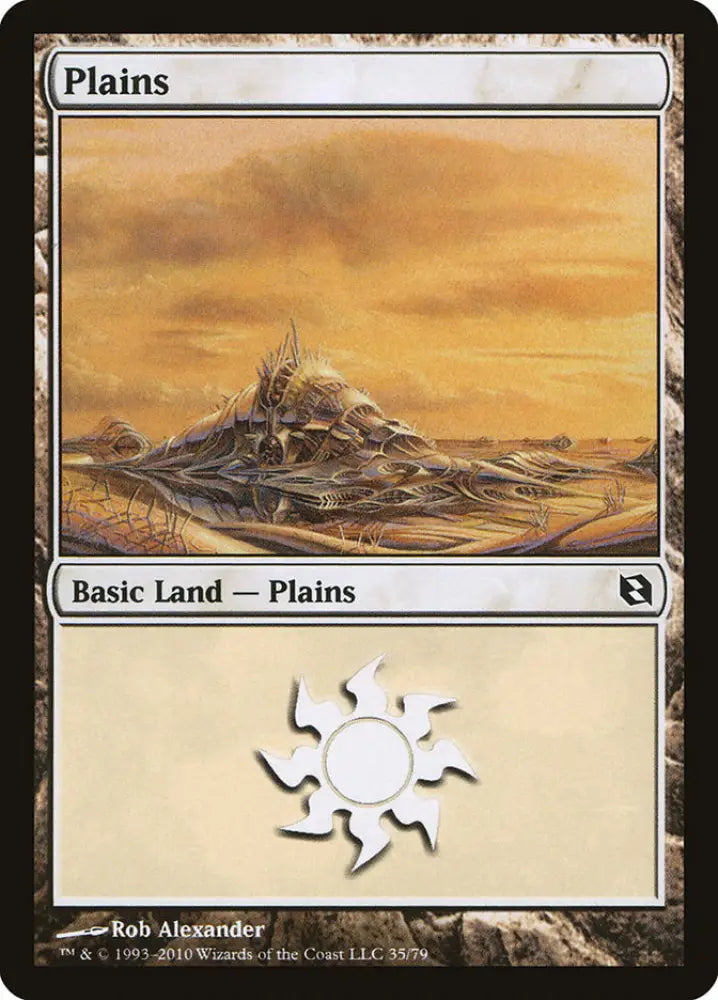 Plains (35) [Duel Decks: Elspeth vs. Tezzeret] - MTG Single