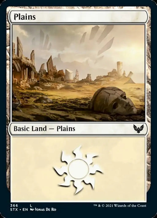 Plains (366) [Strixhaven: School of Mages] - MTG Single