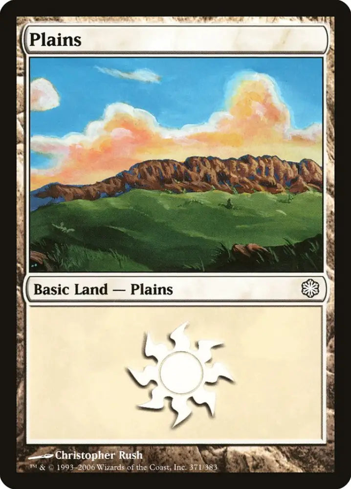 Plains (371) [Coldsnap Theme Decks] - MTG Single
