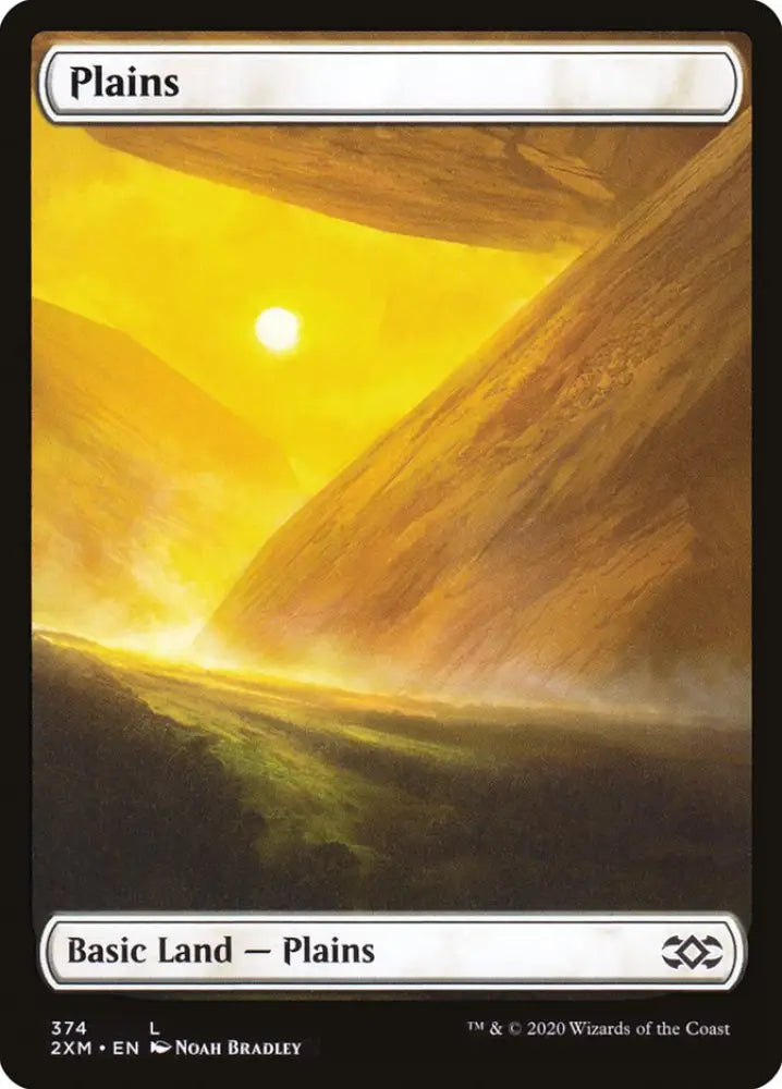 Plains (374) [Double Masters] - MTG Single