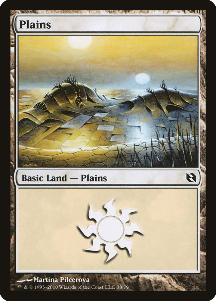 Plains (38) [Duel Decks: Elspeth vs. Tezzeret] - MTG Single