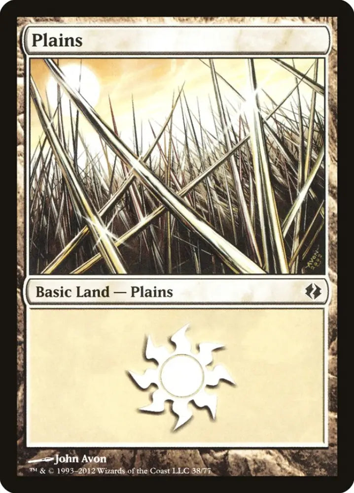 Plains (38) [Duel Decks: Venser vs. Koth] - MTG Single