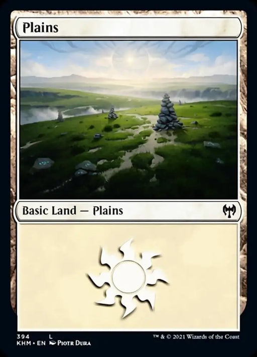 Plains (394) [Kaldheim] - MTG Single