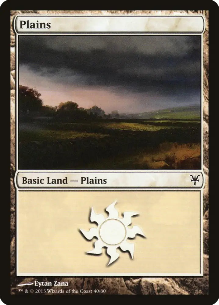 Plains (40) [Duel Decks: Sorin vs. Tibalt] - MTG Single