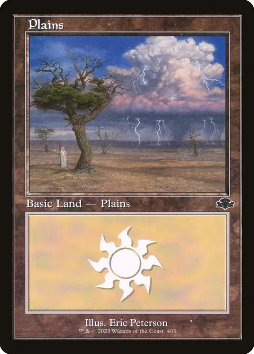 Plains (403) (Retro) [Dominaria Remastered] - MTG Single