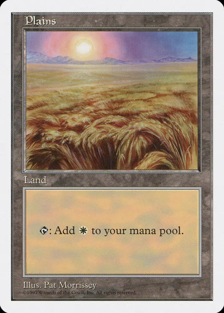 Plains (432) [Fifth Edition] - MTG Single