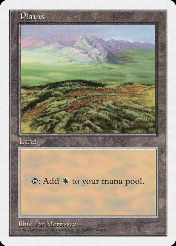 Plains (433) [Fifth Edition] - MTG Single
