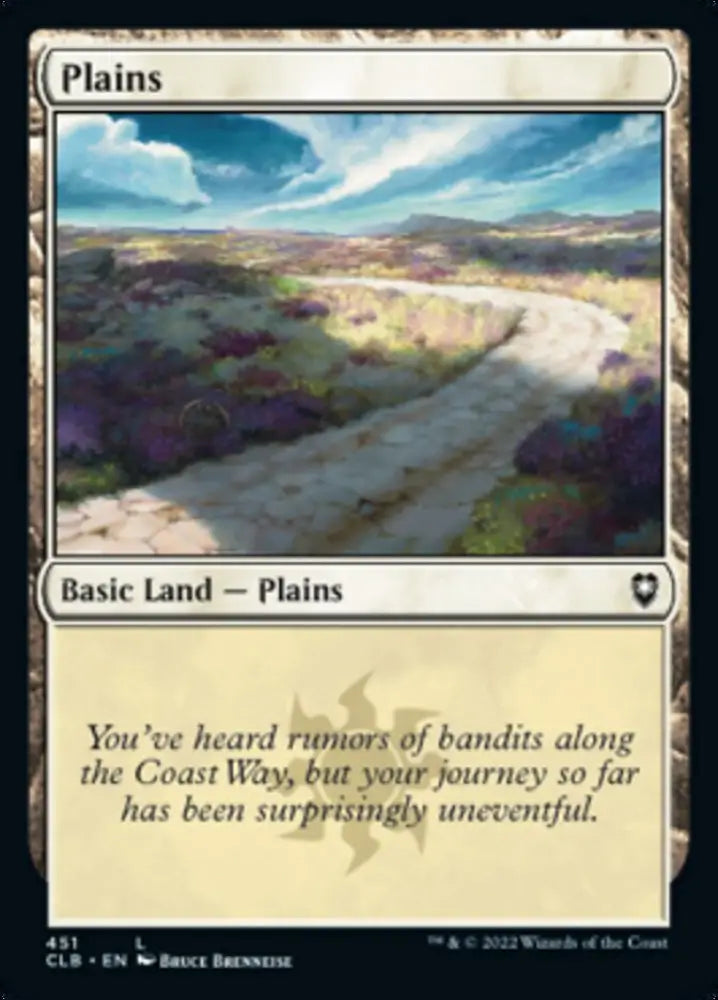 Plains (451) [Commander Legends: Battle for Baldur’s Gate] - MTG Single