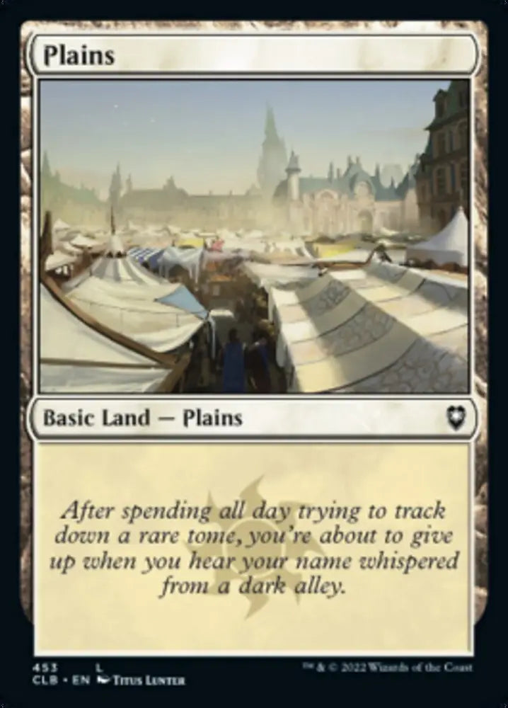 Plains (453) [Commander Legends: Battle for Baldur’s Gate] - MTG Single