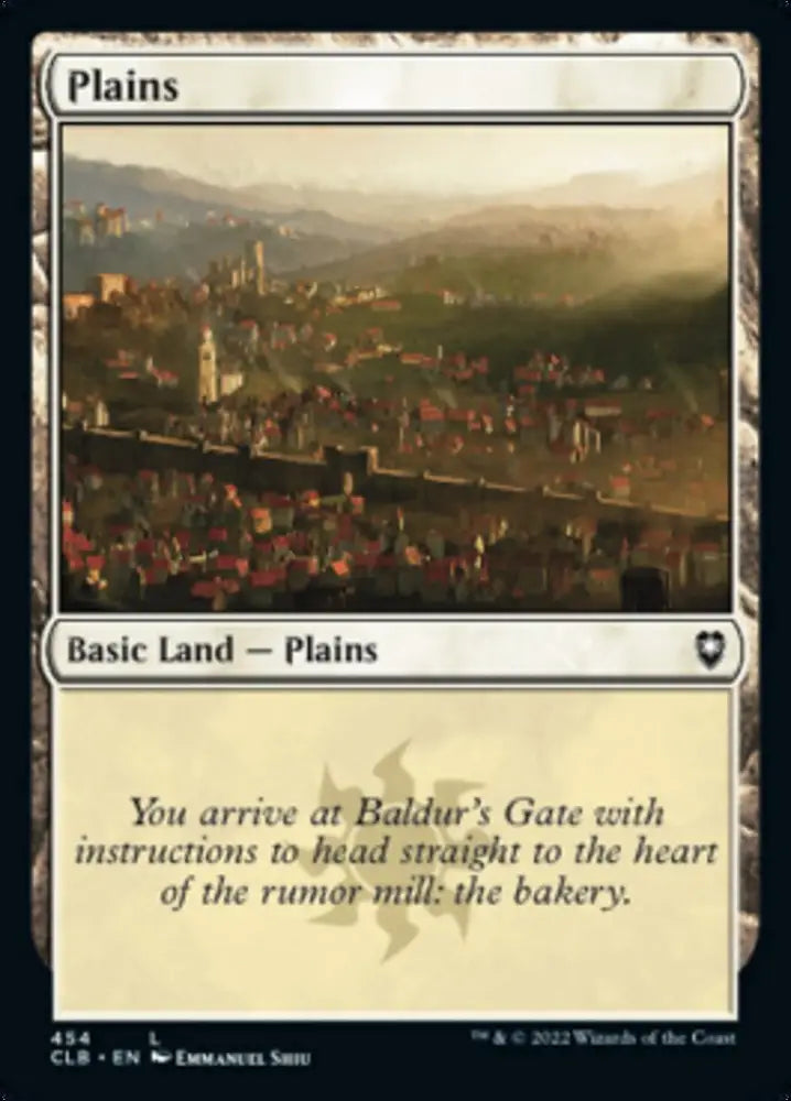 Plains (454) [Commander Legends: Battle for Baldur’s Gate] - MTG Single