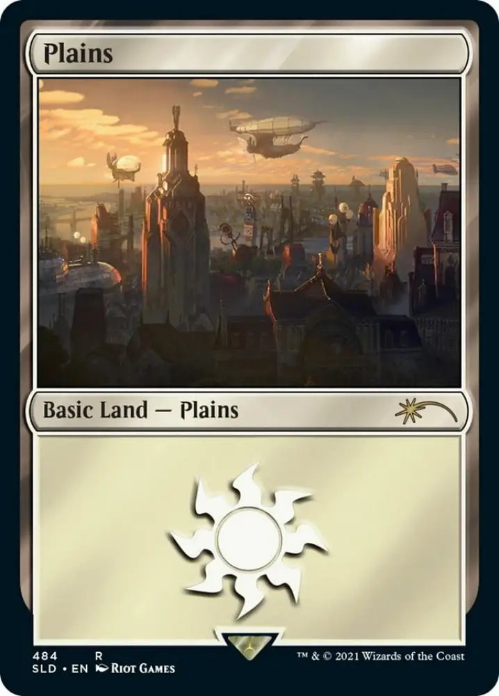 Plains (484) [Secret Lair Drop Series] - MTG Single