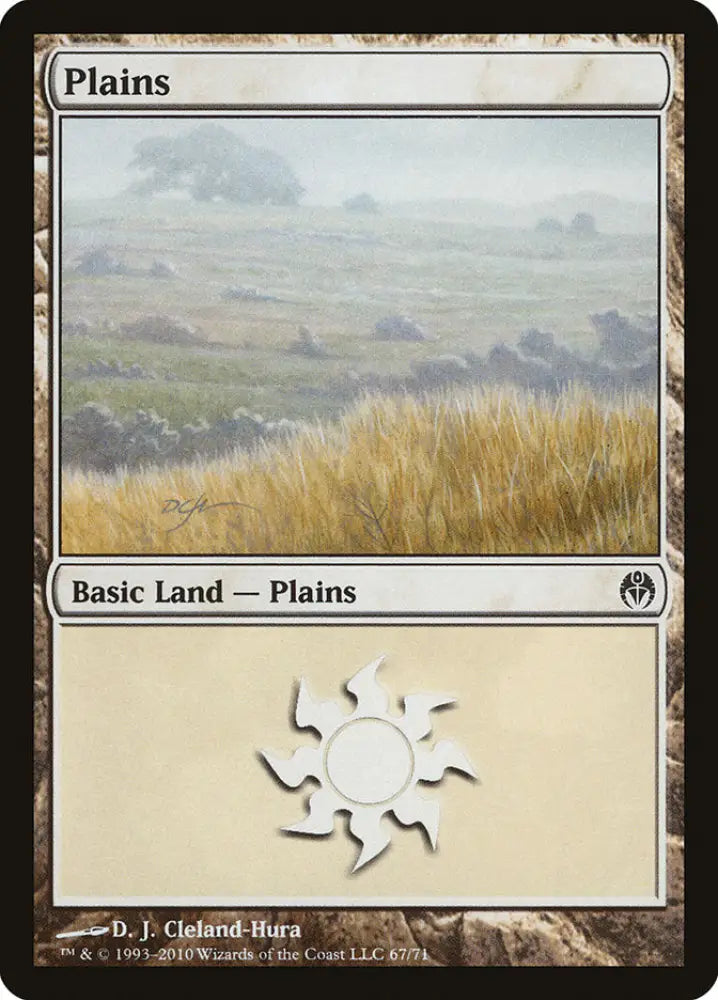 Plains (67) [Duel Decks: Phyrexia vs. the Coalition] - MTG Single
