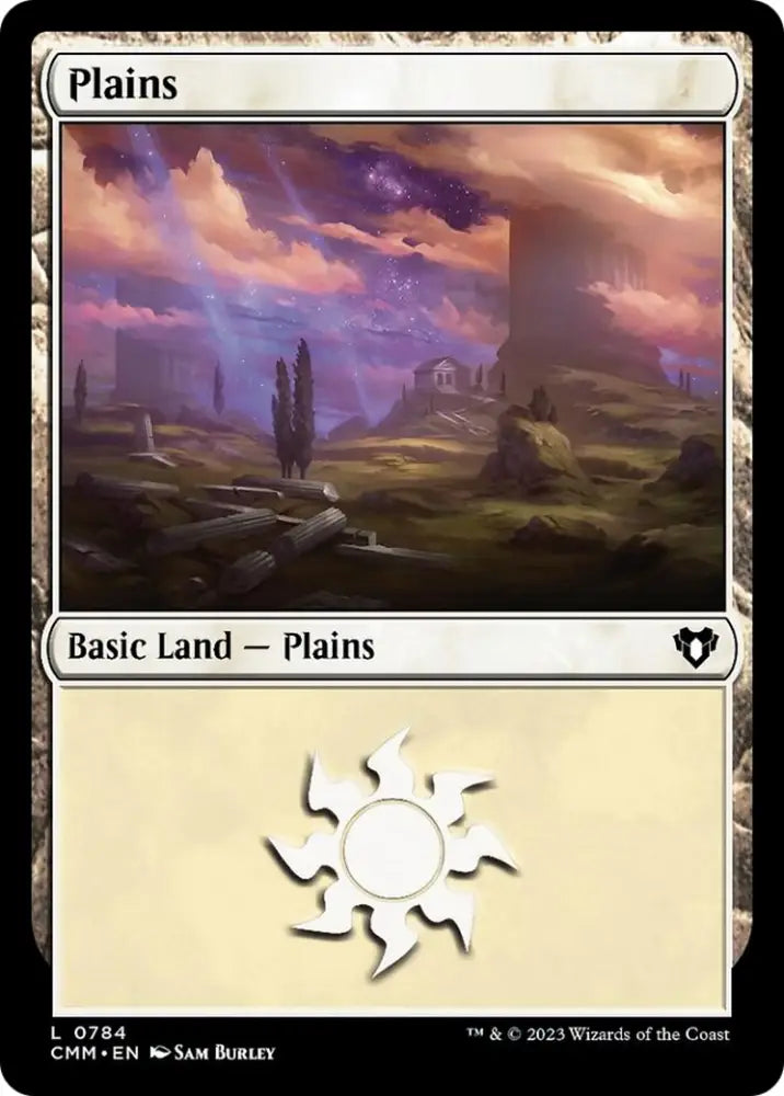 Plains (784) [Commander Masters] - MTG Single