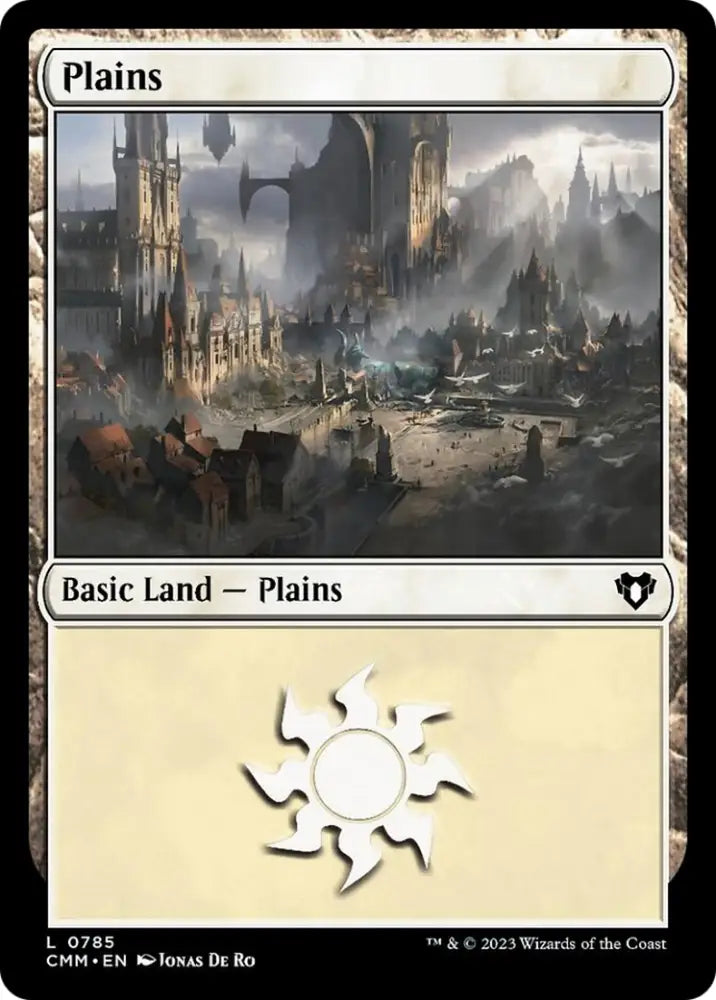 Plains (785) [Commander Masters] - MTG Single