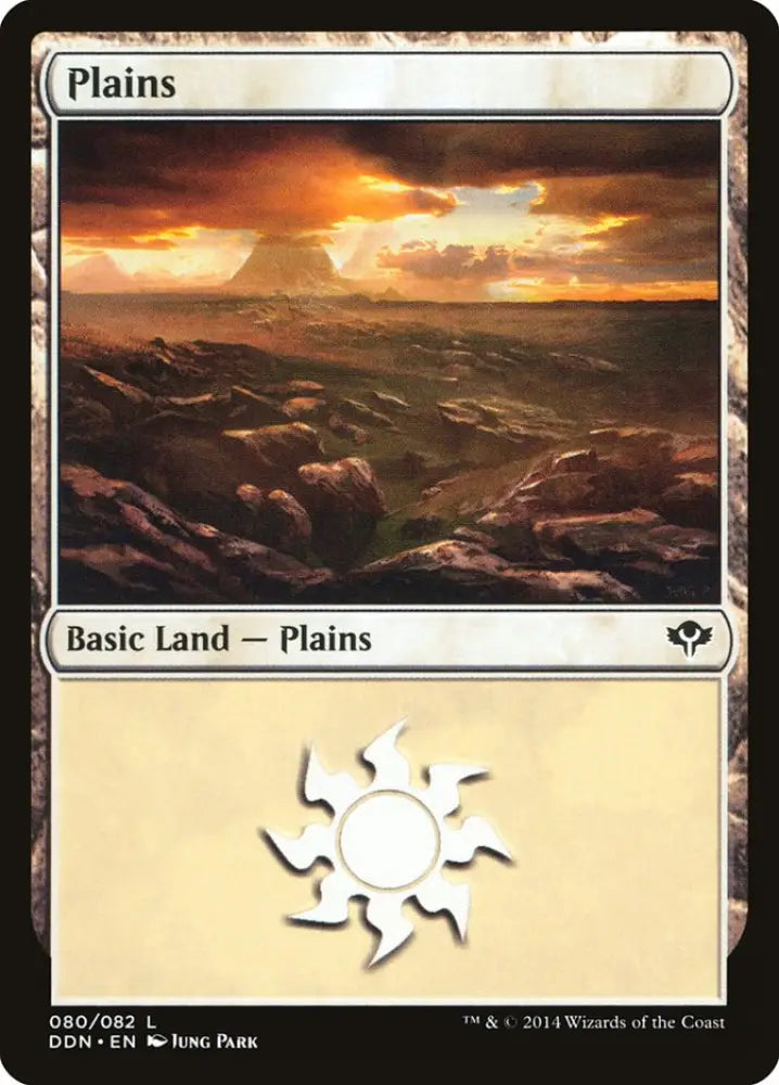 Plains (80) [Duel Decks: Speed vs. Cunning] - MTG Single
