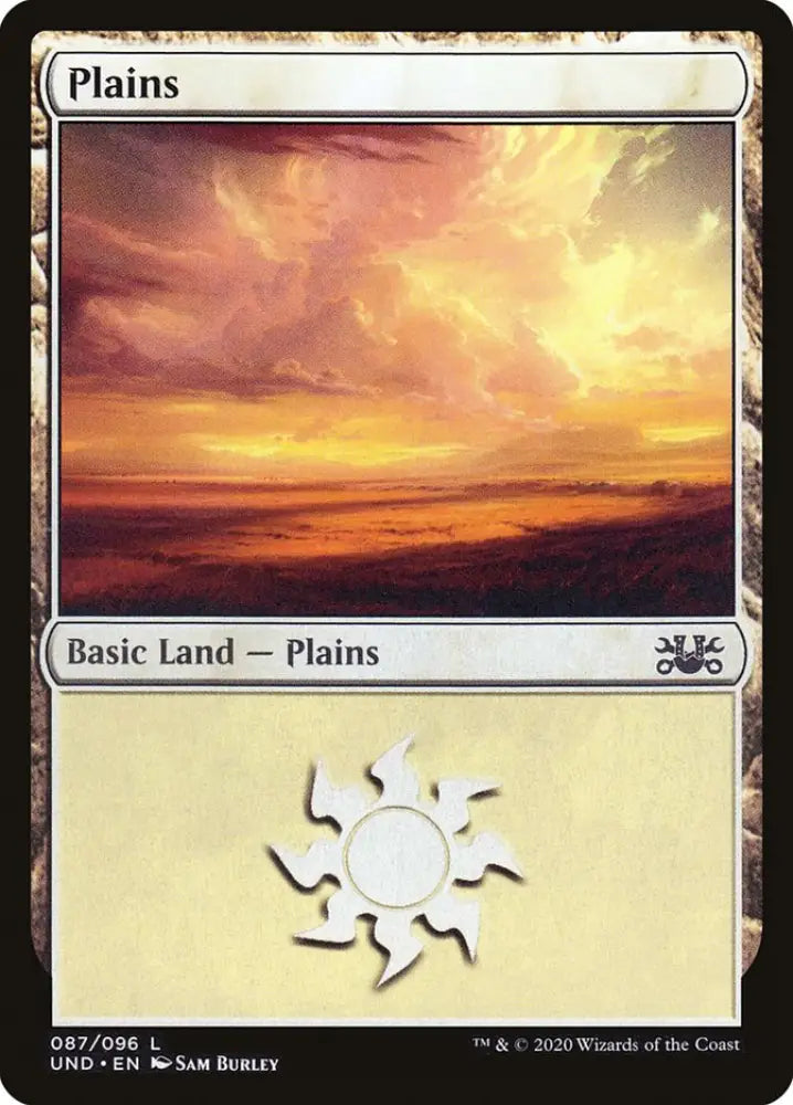 Plains (87) [Unsanctioned] - MTG Single