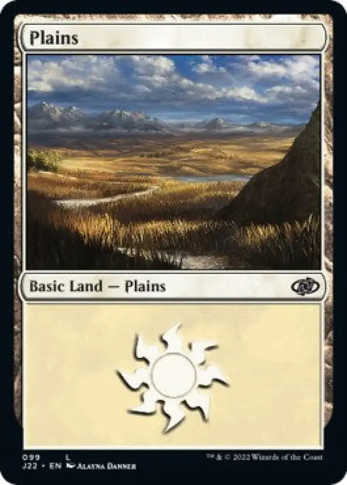 Plains (99) [Jumpstart 2022] - MTG Single