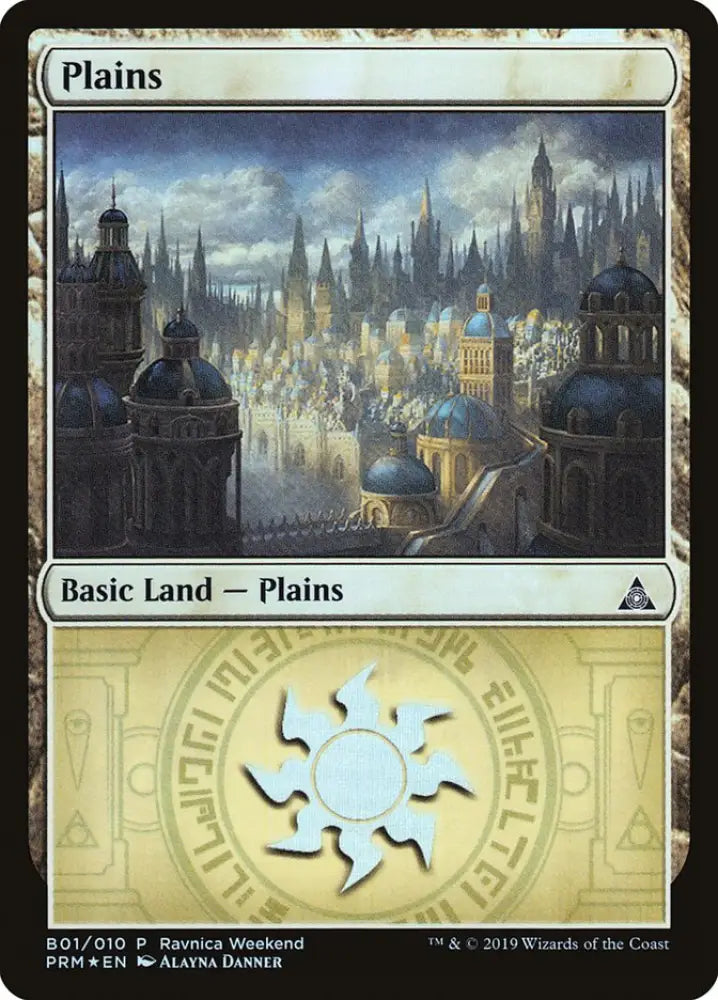 Plains (B01) [Ravnica Allegiance Guild Kit] - MTG Single