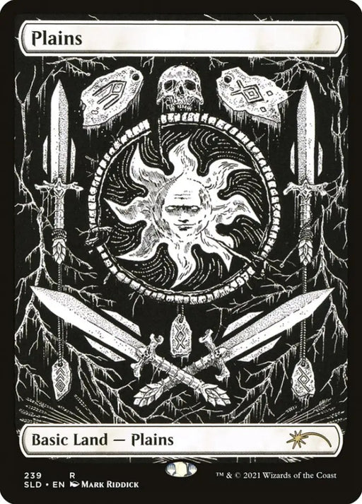 Plains (Crushing Brutality) [Secret Lair Drop Series] - MTG Single