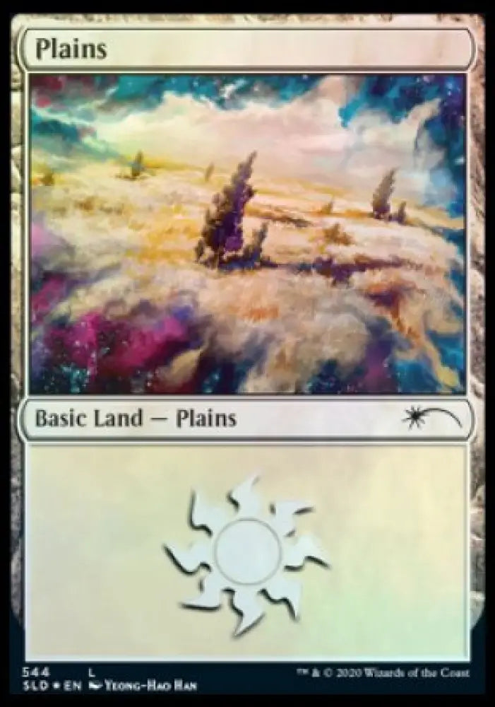 Plains (Enchanted) (544) [Secret Lair Drop Promos] - MTG Single
