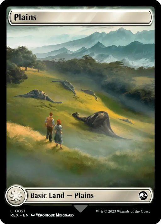 Plains // Plains [Jurassic World Collection] - MTG Single