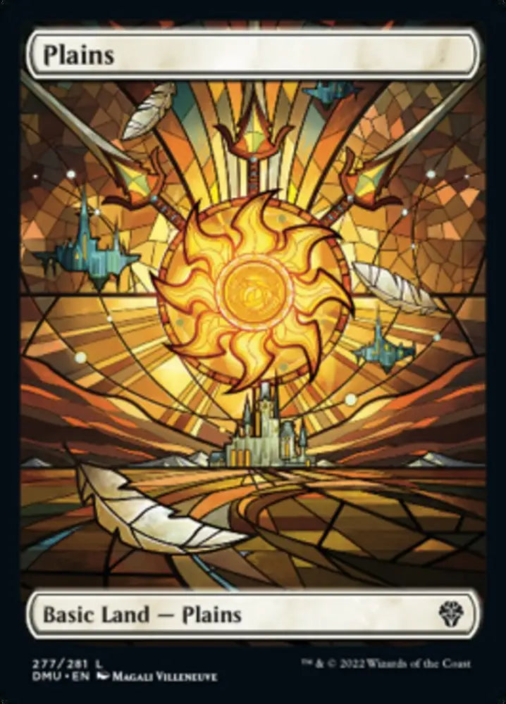Plains (Showcase) [Dominaria United] - MTG Single