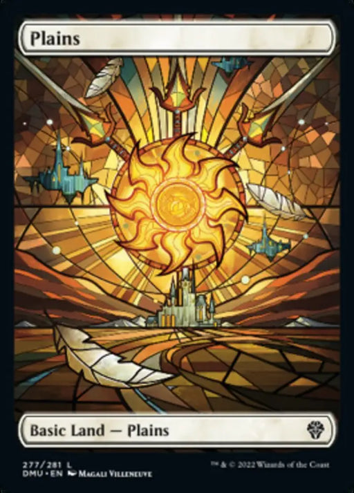Plains (Showcase) [Dominaria United] - MTG Single
