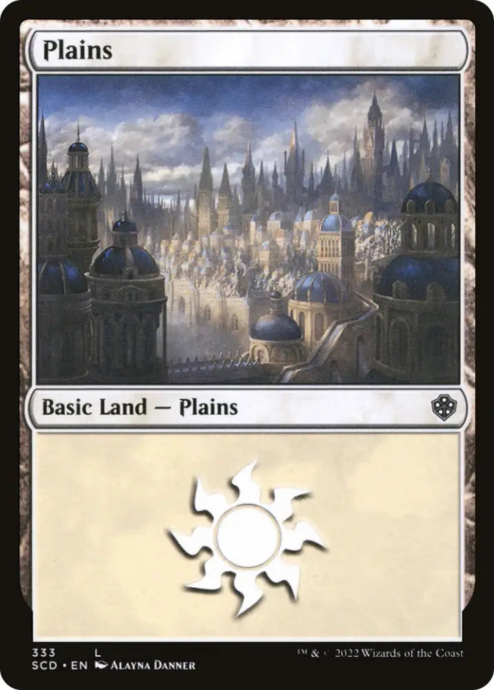 Plains [Starter Commander Decks] - MTG Single