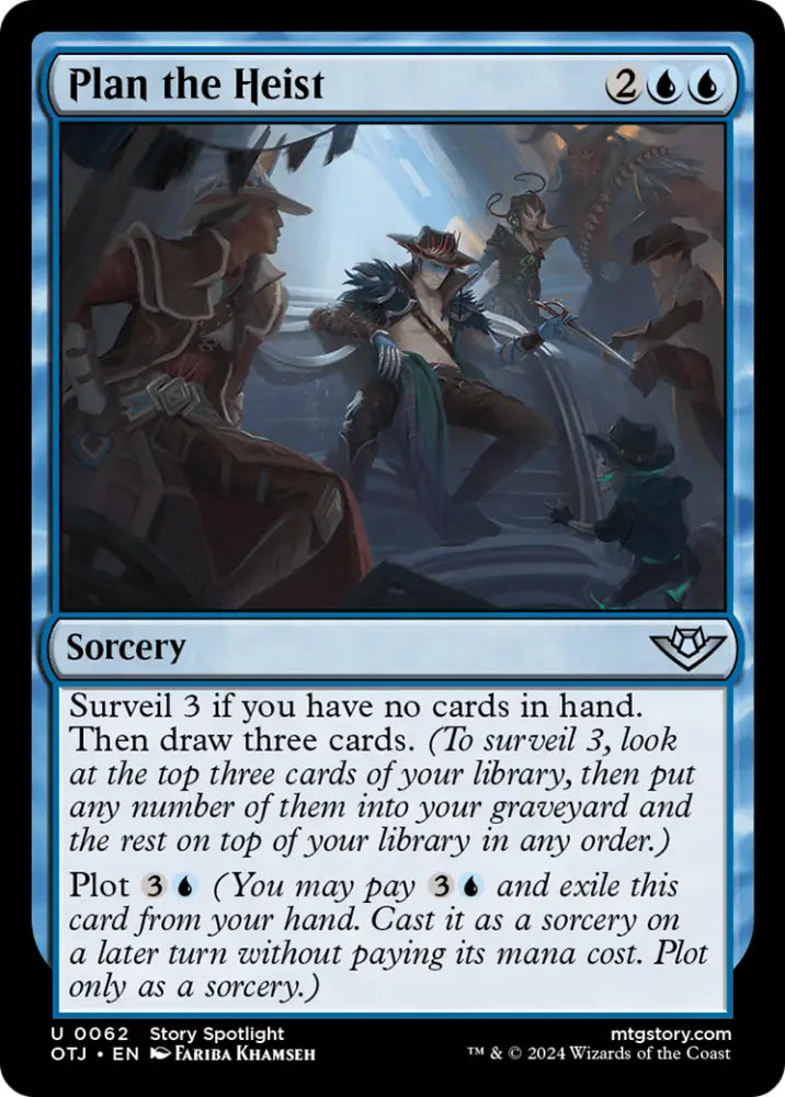 Plan the Heist [Outlaws of Thunder Junction] - MTG Single