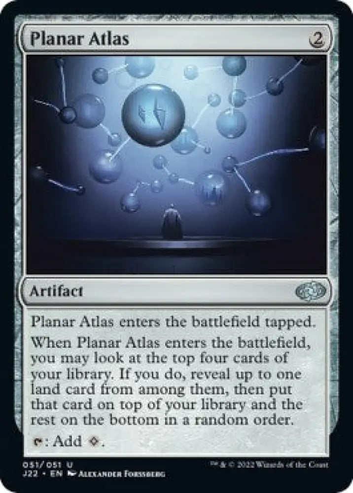 Planar Atlas [Jumpstart 2022] - MTG Single
