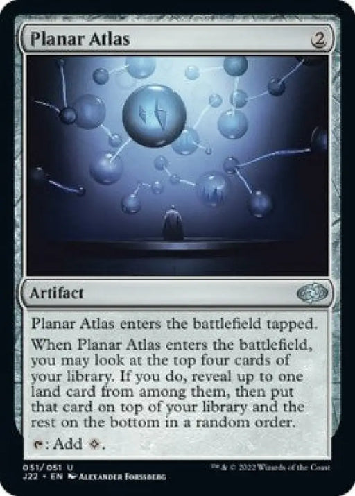 Planar Atlas [Jumpstart 2022] - MTG Single