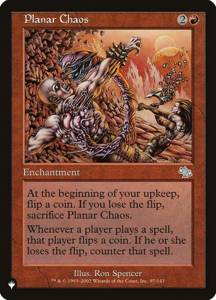 Planar Chaos [Secret Lair: Heads I Win Tails You Lose] - MTG Single