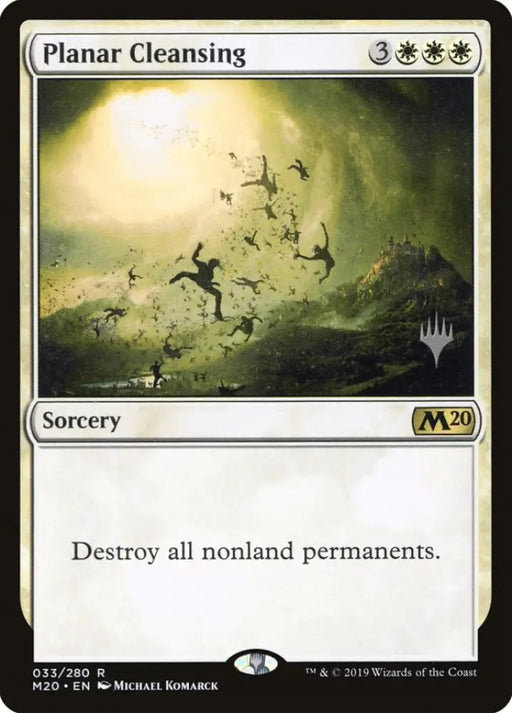 Planar Cleansing (Promo Pack) [Core Set 2020 Promos] - MTG Single