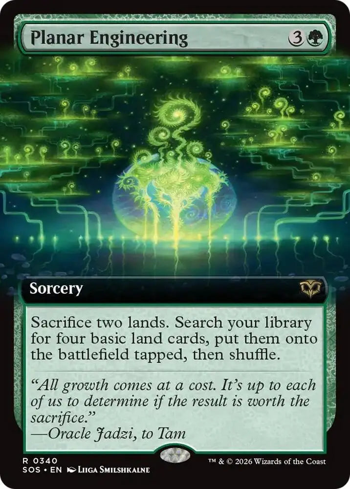 Planar Engineering (Extended Art) (340) [Secrets of Strixhaven]